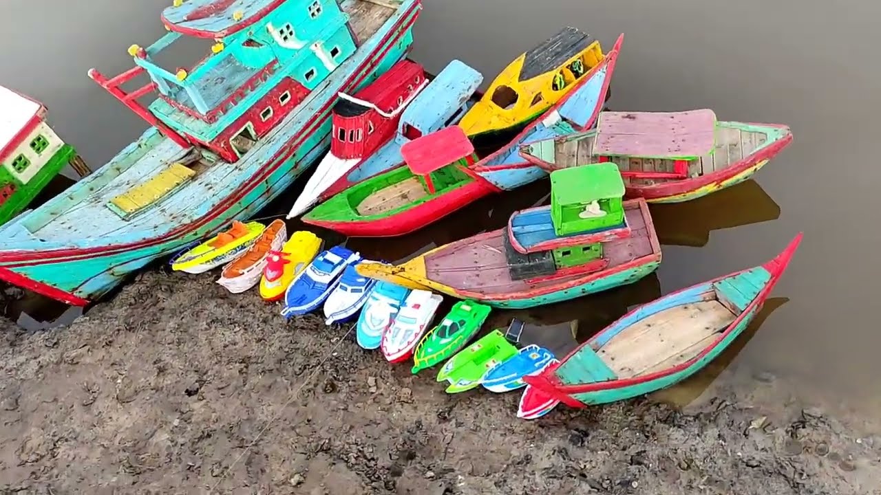 Review Mainan, Sampan, Speed Boads, Kapal Ikan, Perahu.