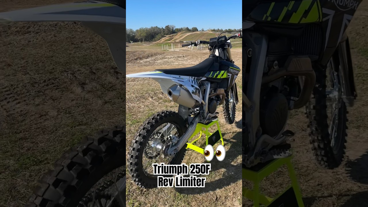 First begin on our new 2024 Triumph TF250X😍