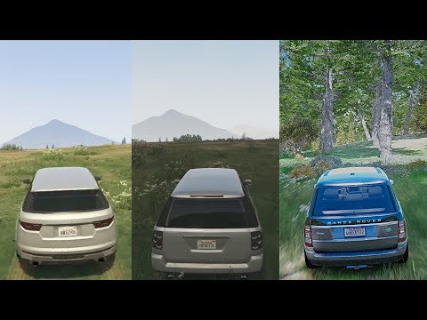 ►GTA 5 | XBOX 360 vs PS4 vs PC | 4k REAL LIFE GRAPHICS MOD!