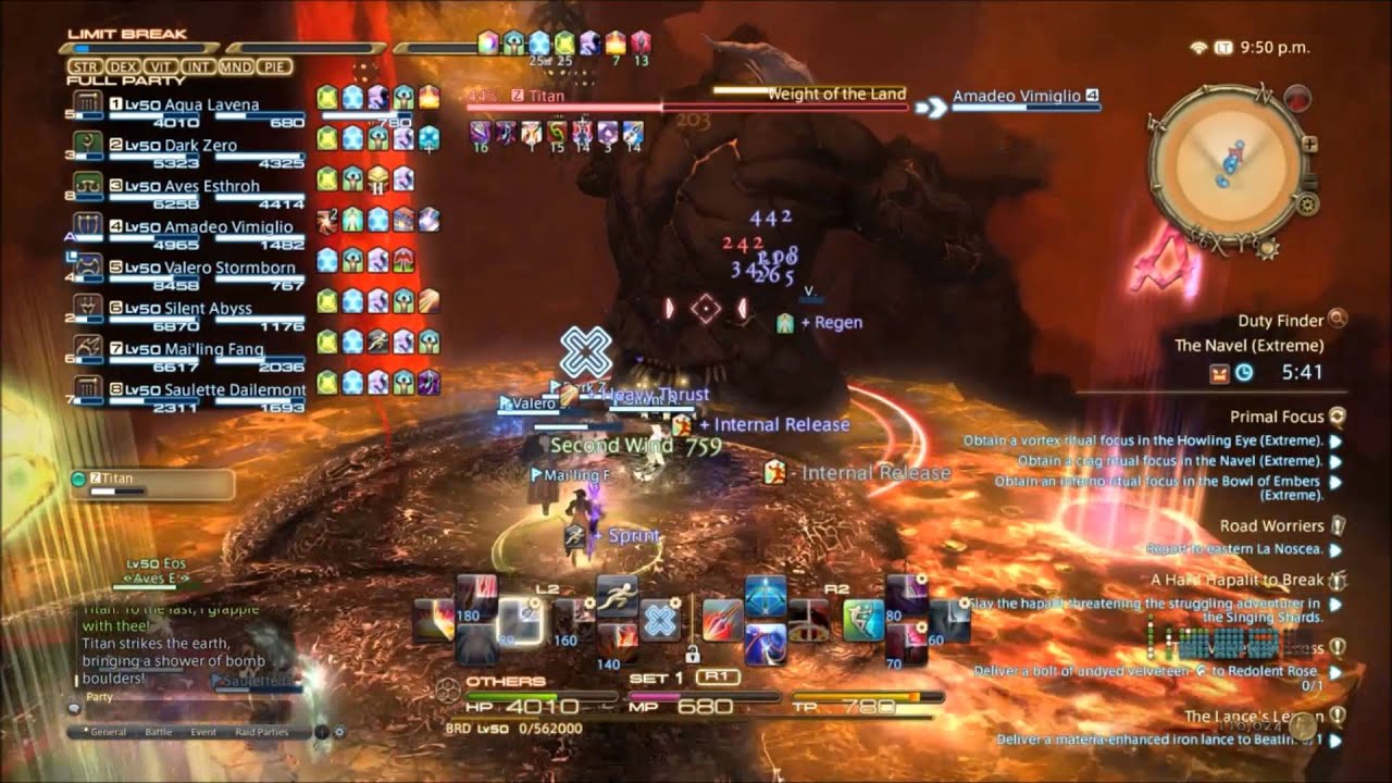 FFXIV: Jade Titan EX Clear - YouTube