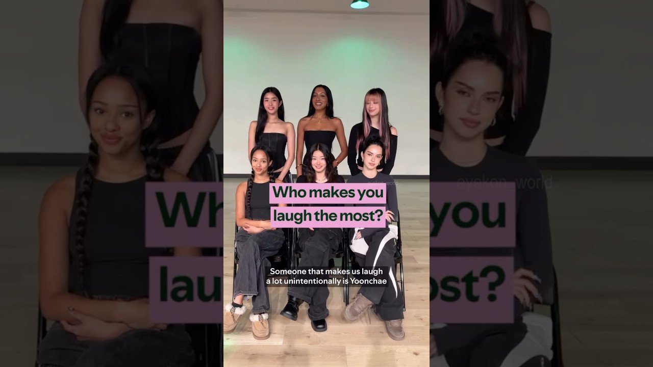 yoonchae knew it was going to be her 😭😂 