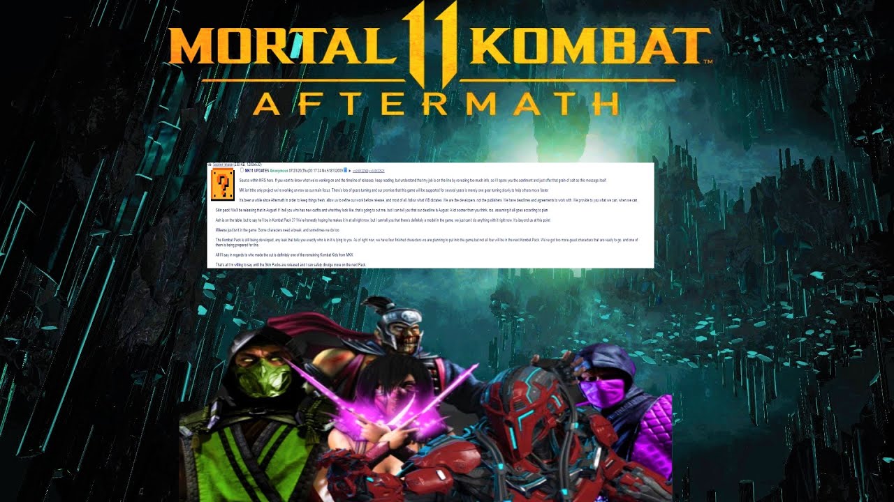 Mortal Kombat 11 - Confirmed Leak!?