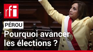 Pérou : pourquoi vouloir avancer les élections ?  • RFI