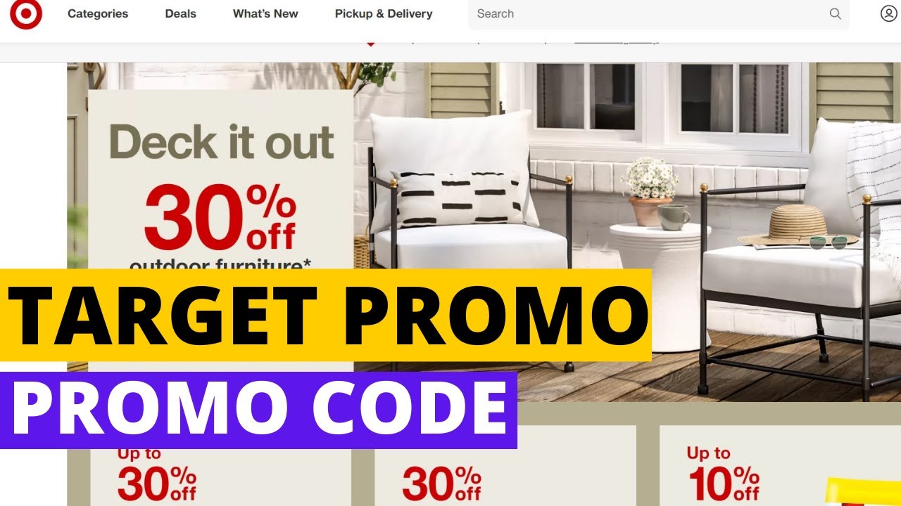 Target Promo Codes 2023 How To Use Target Promo Codes Target