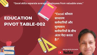 Pivot Table 002  Pivot Table Explained Simply  Excel Made Easy