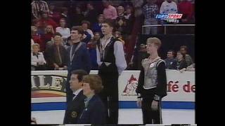 Medal Ceremony, Men Event - 1998 World Figure Skating Championships