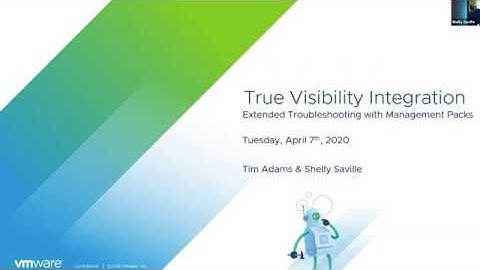 True Visibility Integration: Extended Troubleshooting with vRealize Management Packs