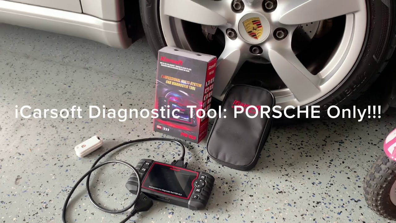 iCarsoft Auto Diagnostic Scanner POR V1.0 for PORSCHE with Airbag Scan,Oil  Service Reset ect