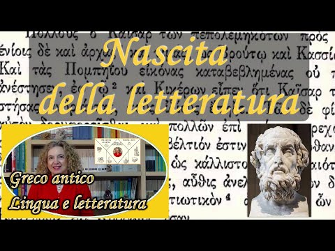 Letteratura greca: nascita, fruizione, generi