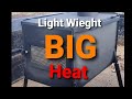 Mobile wood stove custom portable heat