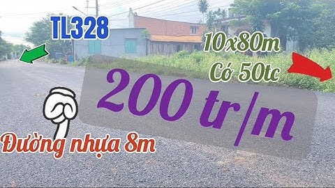 🔴 Cần Bán Gấp Lô Đất Xã Bàu Lâm, Huyện Xuyên Mộc, BRVT | 10x80m có 50m2 thổ cư, Mặt Tiền Kinh Doanh