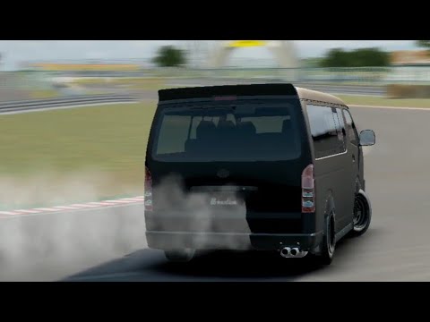 assoluto racing / tsukuba drift - LB hiace - YouTube
