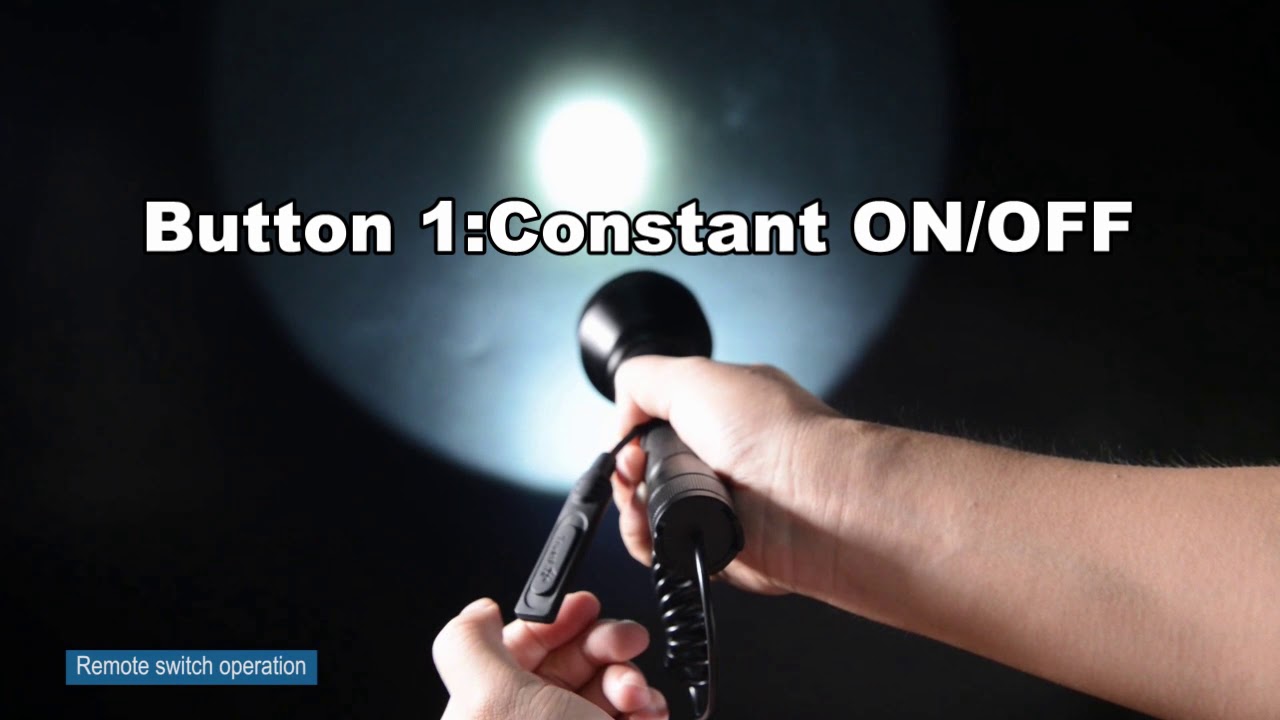 Trustfire RT70 Remote Pressure Switch VS OLIGHT RWX07 YouTube