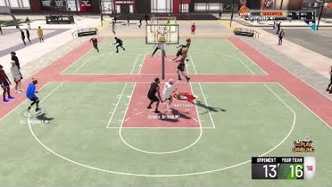 Dunking on trash talking friend on 2k20