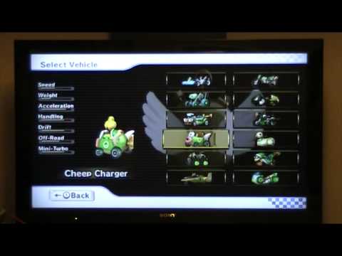 mario kart wii how to unlock all characters karts and bikes