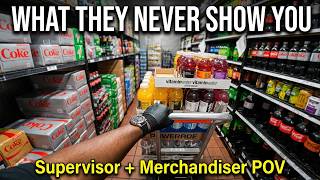 Coca-Cola Driver Merchandiser: Supervisor POV — Full Store Visit, Stocking & Orders (Real)