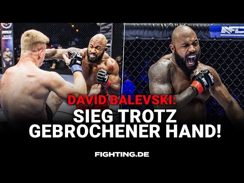 Interview: David Balevski über Kimbo Slice, NFC-Titel und NFC 18! - FIGHTING
