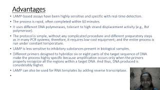 LAMP Loop mediated isothermal Amplification