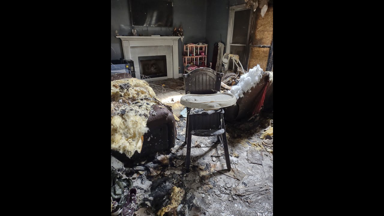 My family's home destroyed by fire - YouTube