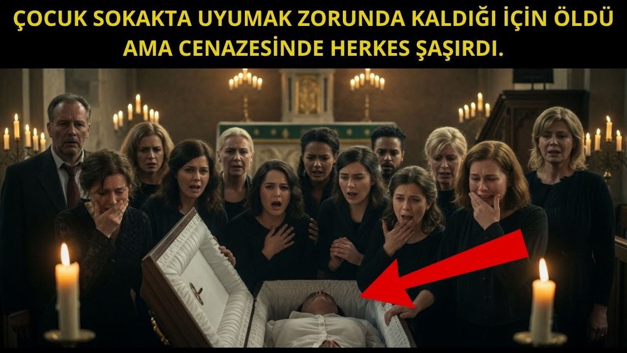 SOKAKTA UYUMASI ZORLANAN ÇOCUK ÖLDÜ, AMA CENAZEDE HERKESI BÜYÜK BIR SÜRPRIZ BEKLIYORDU
