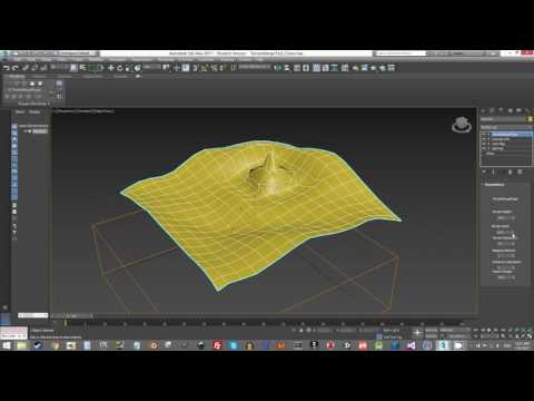 GMU Grad Thesis Project Demo #1 (Selective blending of an arbitrary mesh with procedural terrain)