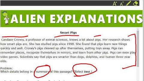 3rd Grade - Reading - Retelling and Paraphrasing  - Question Feedback - 154563