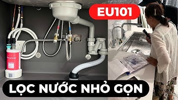 Lọc nước Cleansui EU101 không điện không nước thải | HUGA