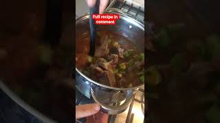 Fava Beans and Meat Stew iraqifood tastydishes stew favabeans healthylifestyle