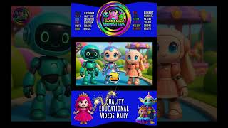 Robot Number Party Magic Mini Monsters