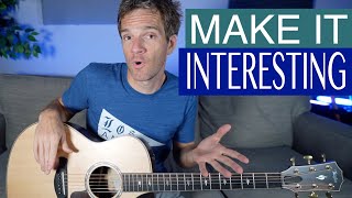 Tips for Making Your Guitar Playing More Interesting (for real)