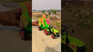 Unboxing sonalika Tractor Trolley &amp; Farm Die-Cast model Testing 🔥 #sonalika #tractor
