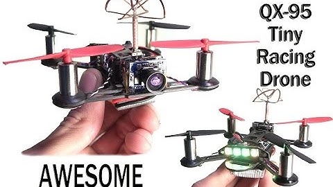 Eachine Tiny QX-95 Nano Racing Drone...AWESOME...Worth It...Flight starts at 5:25