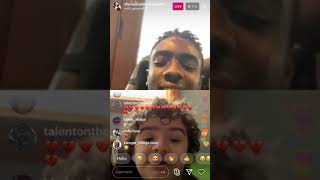 Gaten Matarazzo and Caleb Mclaughlin Instagram Live Stream
