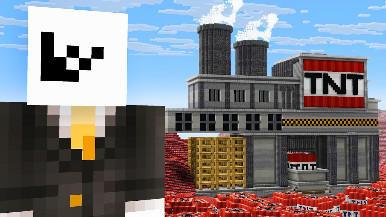 I Built a $10,000,000 TNT Factory