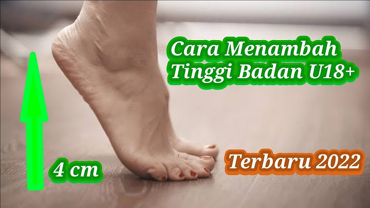 Cara menambah tinggi badan di usia 18 tahun