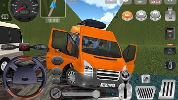 New Ford Transit Games 2026 - Extreme Bus Driving 3D: Minibus Simulator Vietnam - Android Gameplay