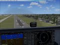 ACTUAL LOOK at my first FSX Landing | Microsoft Flight Simulator X