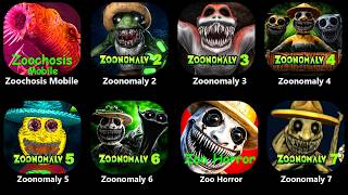 Zoochosis Mobile Official Full Game | Zoo Horror,Zoonomaly 2 to 7 Fanmade,Zoo Kepper Devil...