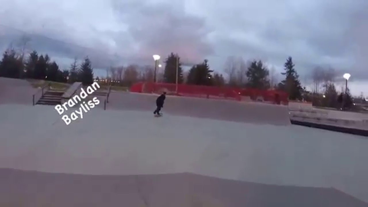 Cloverdale skatepark Brandan Bayliss