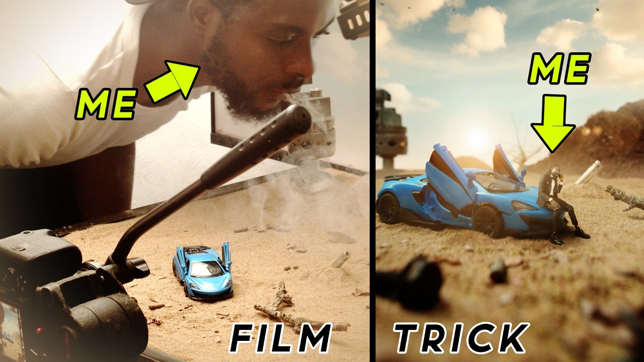 ⁣Viral Video of Nigerian Man Creating Film Tricks with Things at Home [E.p 3]