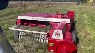 INTETNATIONAL HARVERSTER 440 Small Square Hay Baler Restored by A2Z Restorations 7,412 views 7 months ago 1 minute, 40 seconds