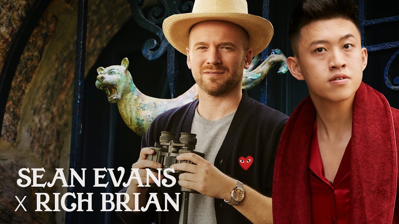 Sean Evans Interviews Rich Brian in a Castle | First We Feast