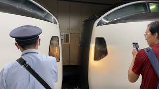 E259系 新塗装の到着・連結・発車シーンを撮影 成田エクスプレス