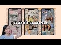 HOW TO MAKE A AESTHETIC LOCKSCREEN / WALLPAPER | PICSART | Peachy Grace