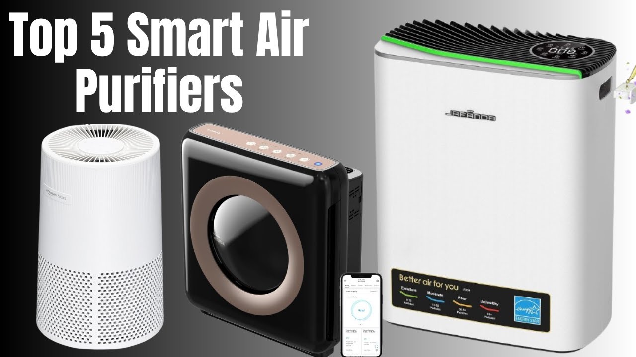 Best Smart Air Purifiers with App & Voice Control for Home - YouTube