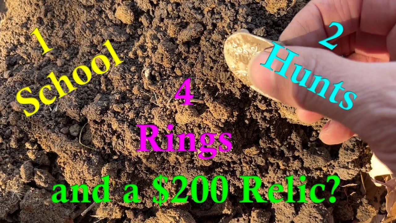 Old School Yard Gives Up Silver and a Rare Relic Metal Detecting YouTube