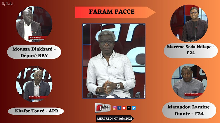 🚨 TFM LIVE : Faram facce du 07 Juin 2023 avec Pape Ngagne Ndiaye