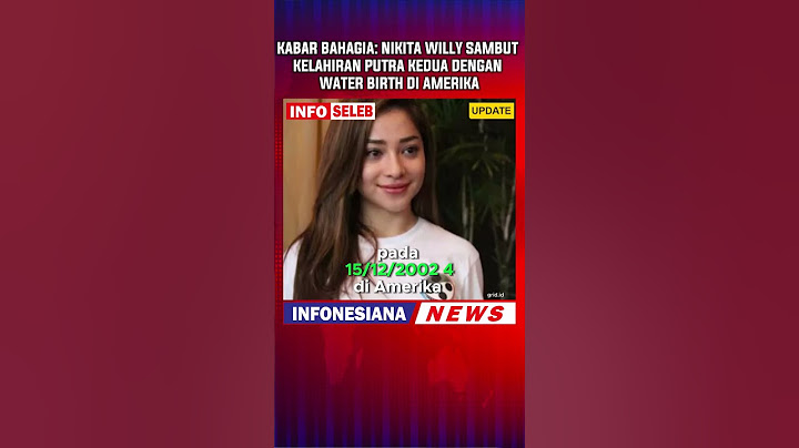 Kabar Bahagia: Nikita Willy Sambut Kelahiran Putra Kedua dengan Water Birth di Amerika  #beritaartis