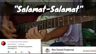 Video thumbnail of ""SALAMAT SALAMAT" INSTRUMENTAL || Malayang Pilipino || Guitar cover"