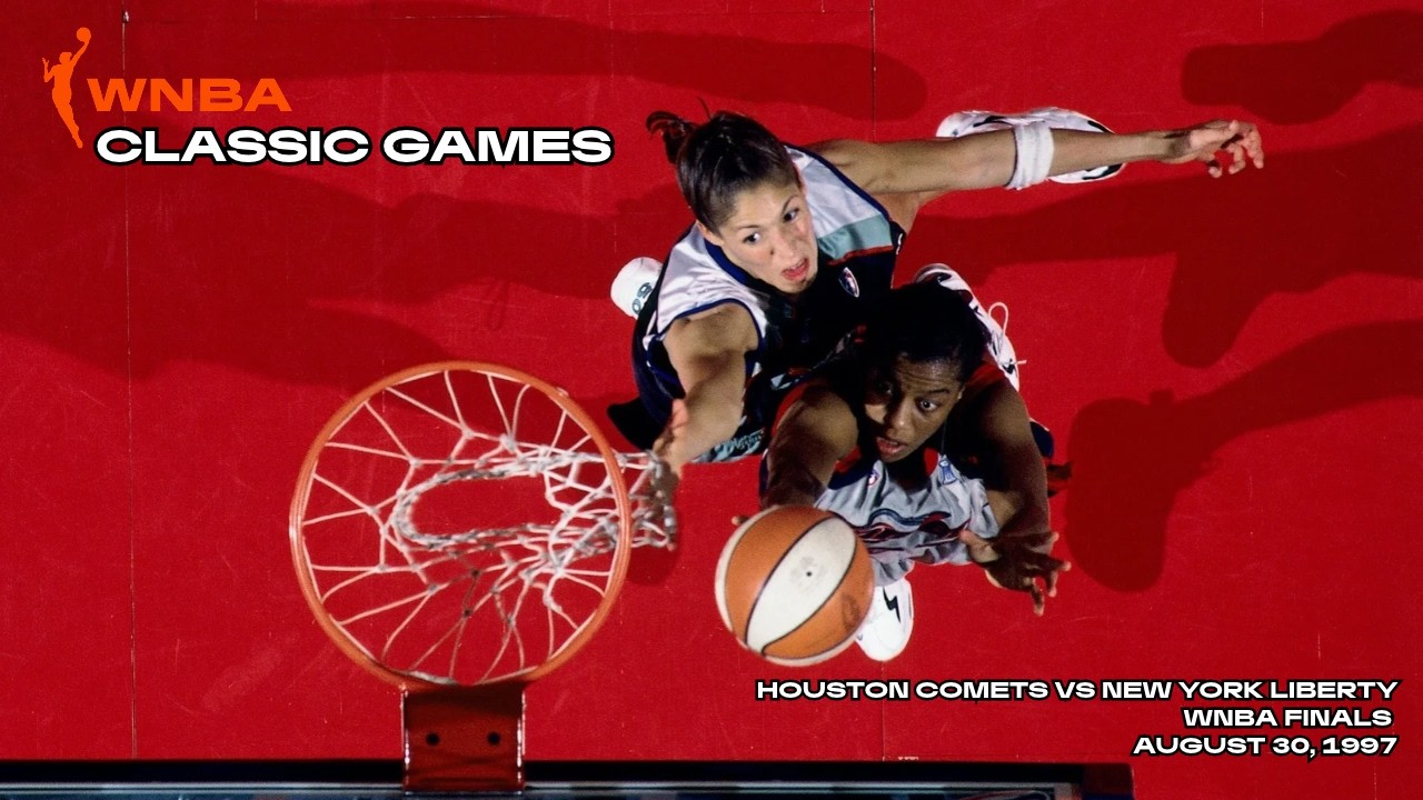 Houston Comets vs. New York Liberty | 1997 WNBA Championship Game (Aug. 30, 1997)